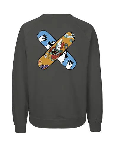 Skaters Reki Kyan- SK8 the Infinity fanart - sk8 the infinity, sk8 fanart, sk8 the infinity fanart, reki kyan, langa hasegawa, anime fanart, anime skate, anime art, anime style, anime characters, anime merch, anime world, anime and manga, otaku - Fairtrade Sweatshirt