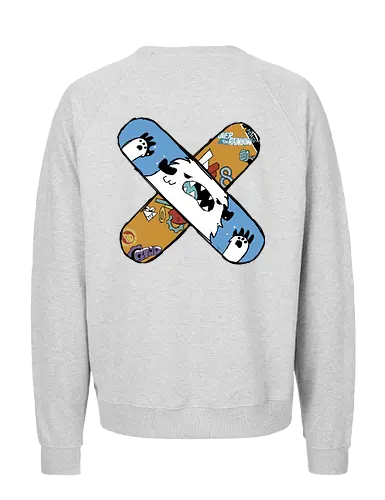 Skaters Langa Hasegawa- SK8 the Infinity fanart - langa hasegawa, reki kyan, sk8 the infinity fanart, sk8 fanart, sk8 the infinity anime, anime merch, anime style, anime fanart, anime art, anime and manga, anime characters, anime universe, anime skate - Fairtrade Sweatshirt