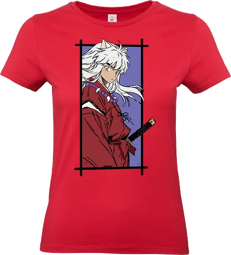 Inuyasha- Inuyasha fanart - inuyasha, kagome, sesshomaru, kirara, inuyasha fanart, inuyasha anime, inuyasha art, anime fanart, anime art, anime style, anime world, anime merch, anime characters, anime and manga, otaku - Standard T-Shirt (Frauen)