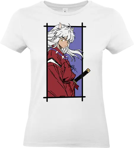 Inuyasha- Inuyasha fanart - inuyasha, kagome, sesshomaru, kirara, inuyasha fanart, inuyasha anime, inuyasha art, anime fanart, anime art, anime style, anime world, anime merch, anime characters, anime and manga, otaku - Standard T-Shirt (Frauen)