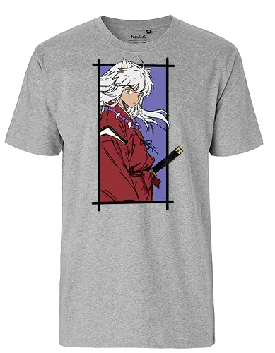 Inuyasha- Inuyasha fanart - inuyasha, kagome, sesshomaru, kirara, inuyasha fanart, inuyasha anime, inuyasha art, anime fanart, anime art, anime style, anime world, anime merch, anime characters, anime and manga, otaku - Fairtrade T-Shirt