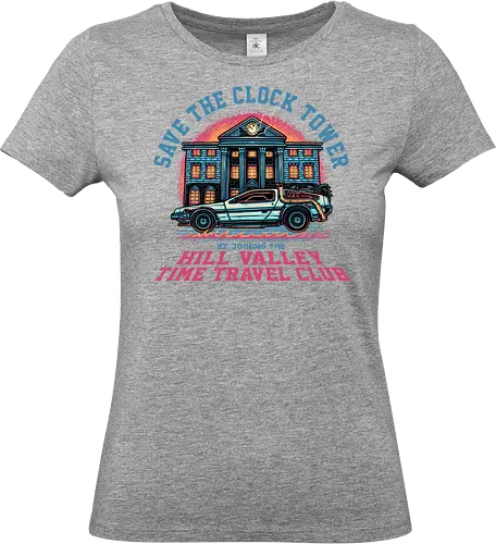 Save the Clock Tower - Movie, film, classic movie, time travel, family, sci-fi, comedy - Standard T-Shirt (Frauen)