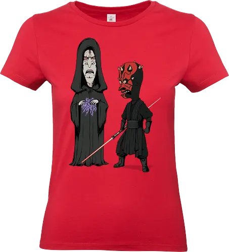 Stupid Darkside - darkside, vader, beavis, cornholio, 90's cartoons, villains, sci-fi movie, 70's movies, lightsabers, darth, sith - Standard T-Shirt (Frauen)