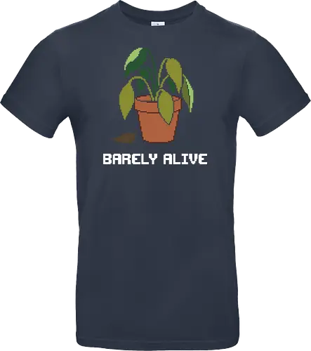 Sad Wilting Houseplant - Funny Plant Killer Pixel Art