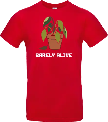 Sad Wilting Houseplant - Funny Plant Killer Pixel Art