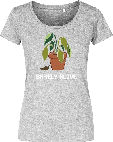 Sad Wilting Houseplant - Funny Plant Killer Pixel Art