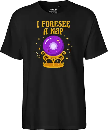 I Foresee A Nap - Funny Pixel Art Psychic Crystal Ball