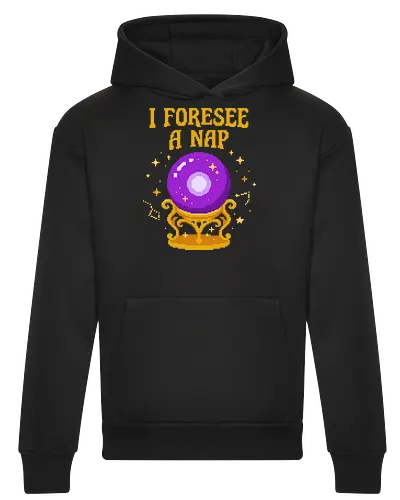 I Foresee A Nap - Funny Pixel Art Psychic Crystal Ball