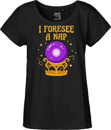 I Foresee A Nap - Funny Pixel Art Psychic Crystal Ball