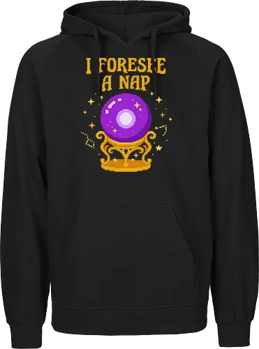 I Foresee A Nap - Funny Pixel Art Psychic Crystal Ball