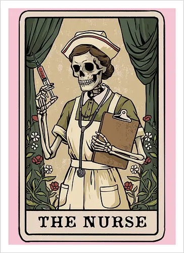 The Nurse Tarot Card
