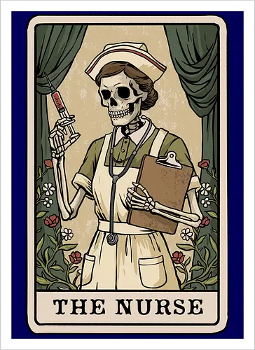 The Nurse Tarot Card