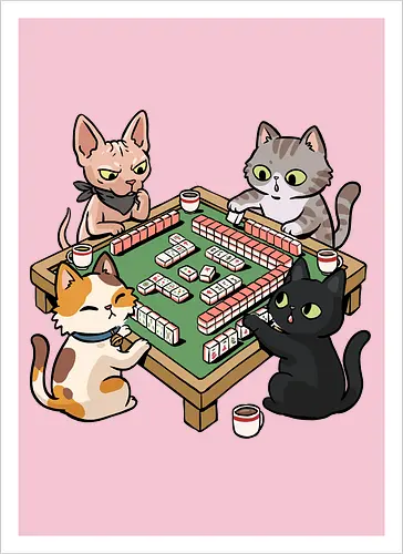Cat Mahjong
