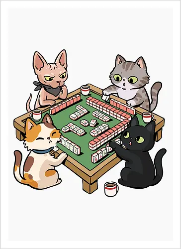 Cat Mahjong