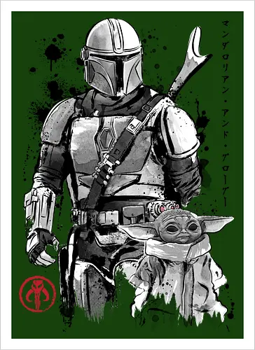 The bounty hunter and the child sumi e