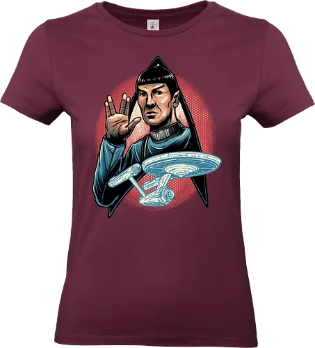 Journey to the unknown - Film, movie, galaxy, galactic, sci-fi, science fiction, action, humor - Standard T-Shirt (Frauen)