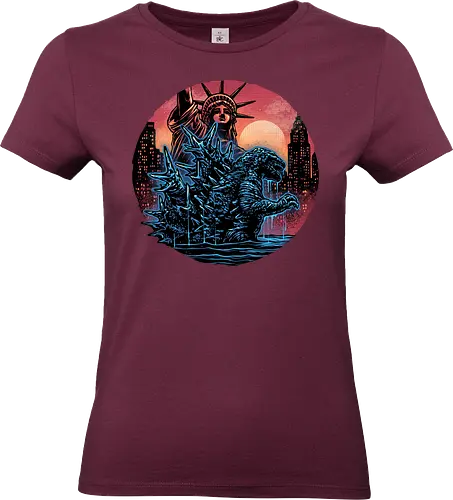 Rise of the Radioactive Beast - Movie, film, character, giant, monster, creature - Standard T-Shirt (Frauen)