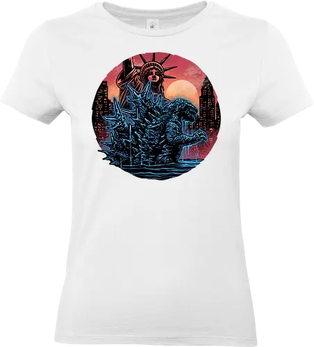 Rise of the Radioactive Beast - Movie, film, character, giant, monster, creature - Standard T-Shirt (Frauen)