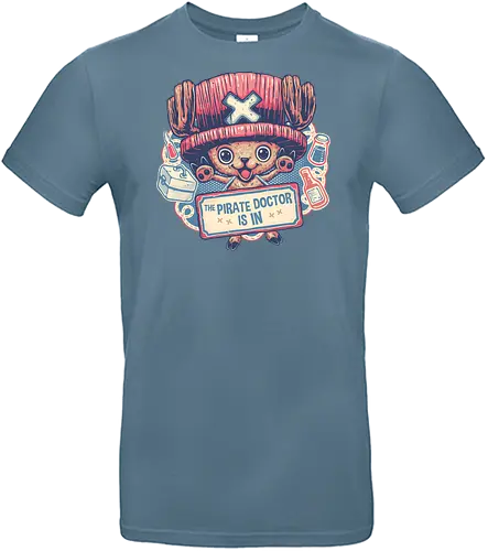 The Pirate Doctor is in - Anime, Manga, Japanese, TV series, pirate, TV show, animation, animated - Standard T-Shirt