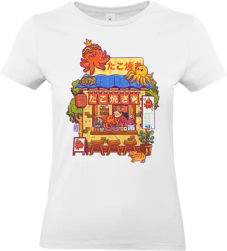 Takoyaki Stand - Standard T-Shirt (Frauen)