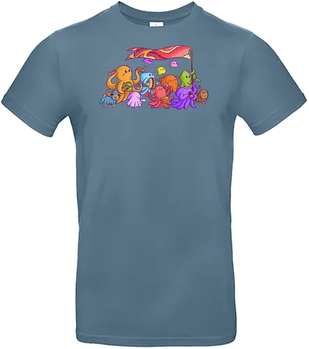 Octopus Parade - Standard T-Shirt