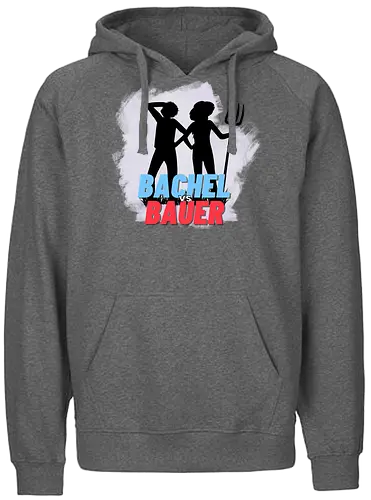 Achsel Folee - Bachel vs Bauer - Fairtrade Hoodie