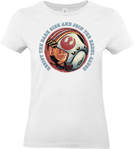 Join the Rebel Cause - Movie, film, galaxy, galactic, sci-fi, science fiction - Standard T-Shirt (Frauen)