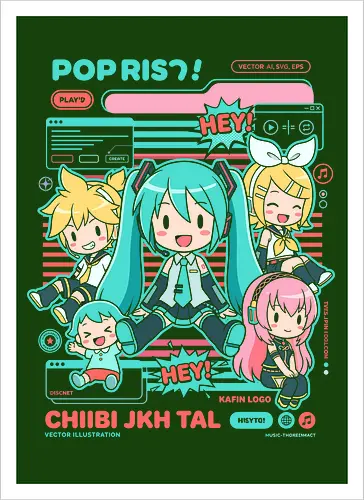 Vocaloid Chibi Party: Pop Rhythm