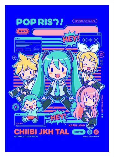 Vocaloid Chibi Party: Pop Rhythm