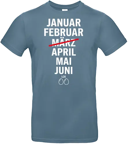 MRZ LCK EIER Kalender - Standard T-Shirt