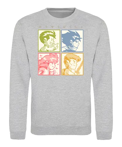 Detective Gang - anime, 90s, manga, detective, spiritual, classic anime, classic, gang - Sweatshirt