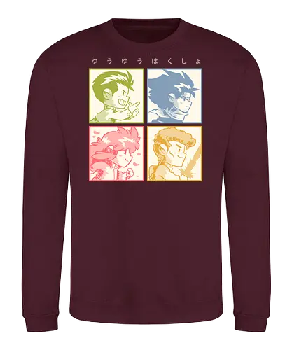 Detective Gang - anime, 90s, manga, detective, spiritual, classic anime, classic, gang - Sweatshirt