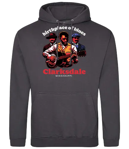 Horror Vampires Blues - Gothic Horror, Horror, Vampires, Vampire, Horror Movie, Horror Movies, Orphan Black, Blues Rock, Blues, Paranormal, Party, Guitarist, Guitar, Guitar Solo, Music, Musical, Musician, Music Lover, Historical, History, Album Cover, Album - Standard Hoodie