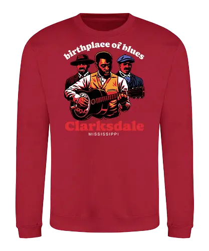 Horror Vampires Blues - Gothic Horror, Horror, Vampires, Vampire, Horror Movie, Horror Movies, Orphan Black, Blues Rock, Blues, Paranormal, Party, Guitarist, Guitar, Guitar Solo, Music, Musical, Musician, Music Lover, Historical, History, Album Cover, Album - Sweatshirt