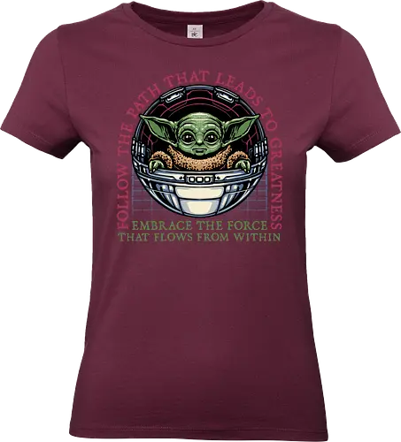 Path that leads to greatness - Movie, film, galaxy, galactic, sci-fi, science fiction - Standard T-Shirt (Frauen)