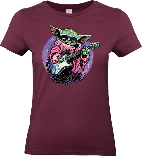 Electric Galaxy - Movie, film, galaxy, galactic, sci-fi, science fiction, funny, cute, rockstar - Standard T-Shirt (Frauen)