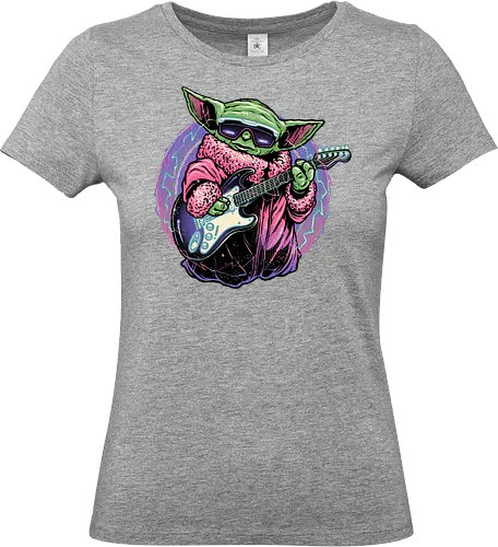 Electric Galaxy - Movie, film, galaxy, galactic, sci-fi, science fiction, funny, cute, rockstar - Standard T-Shirt (Frauen)