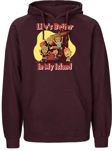 In My Island - Tomodachi, Mii, Pirate - Fairtrade Hoodie
