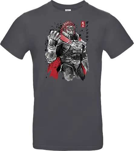 The evil king sumi e