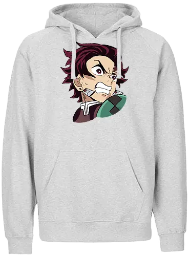 Tanjiro Kamado- Kimetsu no Yaiba fanart  - Slayer, anime, anime and manga, anime art, anime fanart, anime character - Fairtrade Hoodie