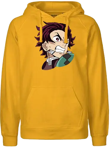 Tanjiro Kamado- Kimetsu no Yaiba fanart  - Slayer, anime, anime and manga, anime art, anime fanart, anime character - Fairtrade Hoodie