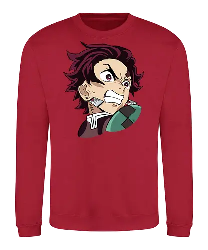 Tanjiro Kamado- Kimetsu no Yaiba fanart  - Slayer, anime, anime and manga, anime art, anime fanart, anime character - Sweatshirt