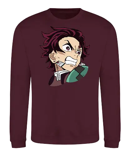 Tanjiro Kamado- Kimetsu no Yaiba fanart  - Slayer, anime, anime and manga, anime art, anime fanart, anime character - Sweatshirt