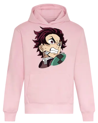 Tanjiro Kamado- Kimetsu no Yaiba fanart  - Slayer, anime, anime and manga, anime art, anime fanart, anime character - Heavyweight Hoodie