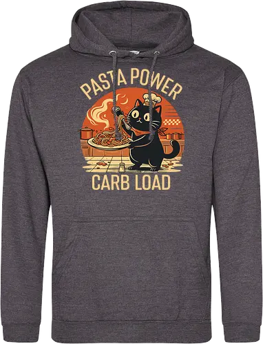 Lustige Katze Carb Load Retro Design