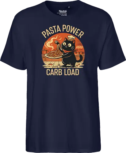 Lustige Katze Carb Load Retro Design