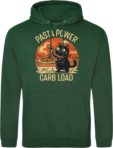 Lustige Katze Carb Load Retro Design