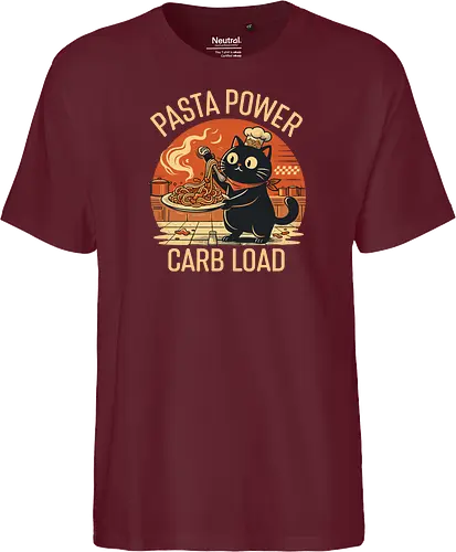 Lustige Katze Carb Load Retro Design