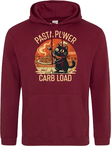 Lustige Katze Carb Load Retro Design