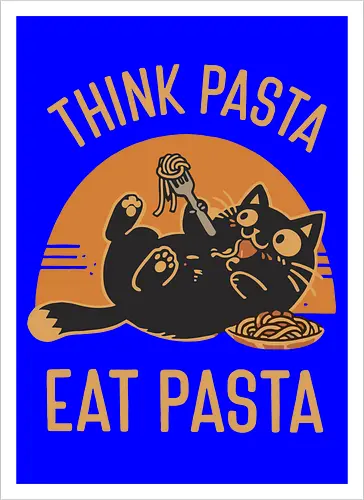 Süße Schwarze Katze Retro Design